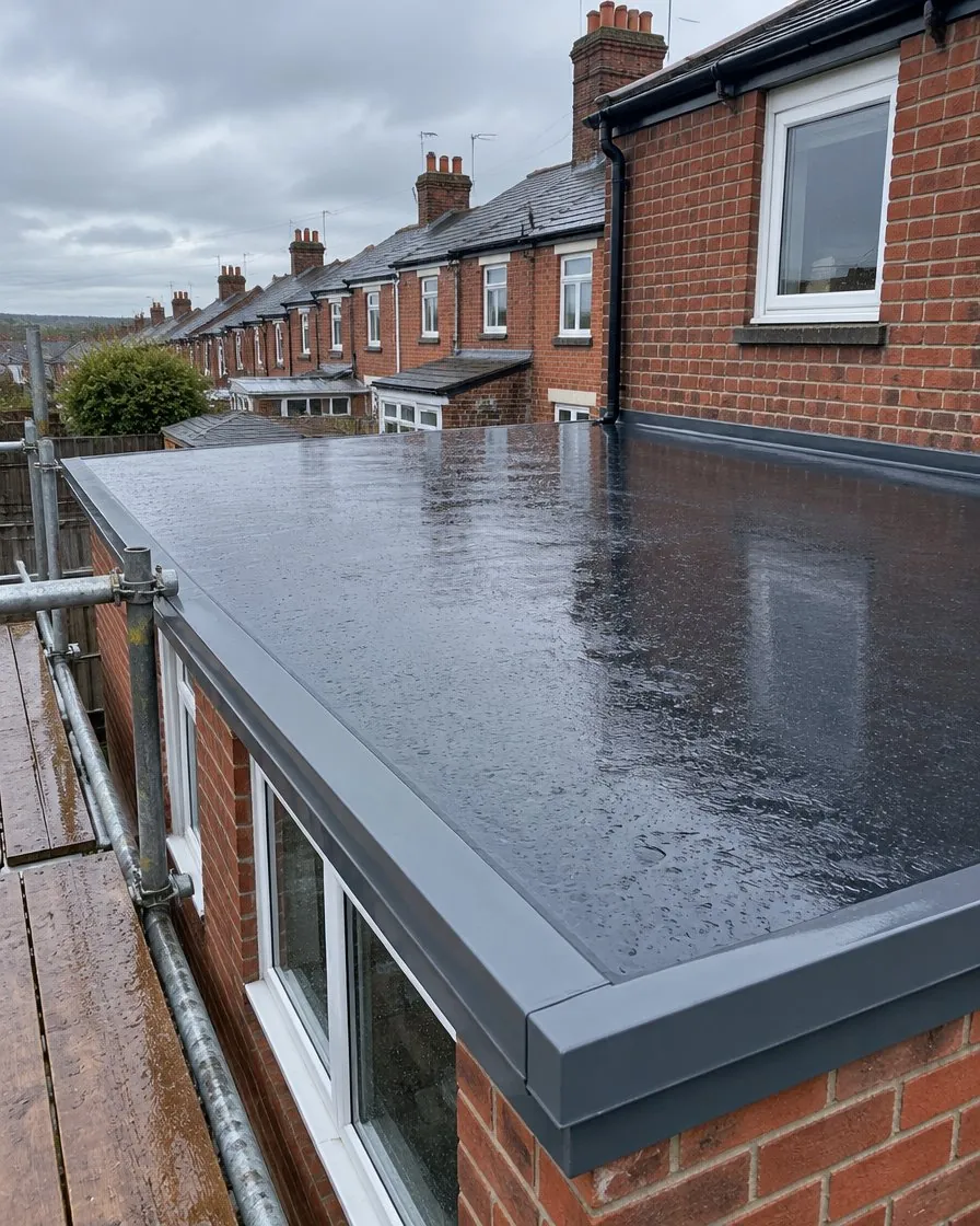 EPDM rubber roofing in Polperro