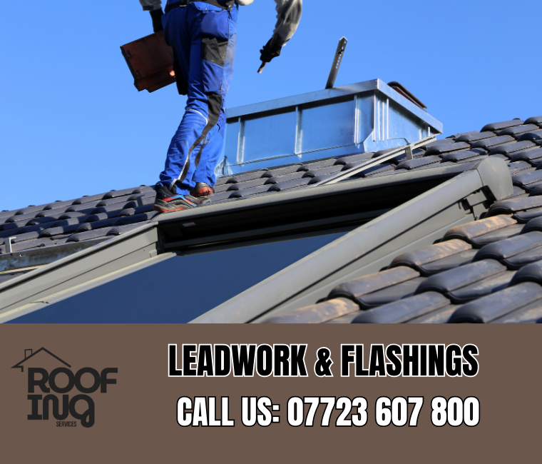 Lead roofing and flashing work in Polperro